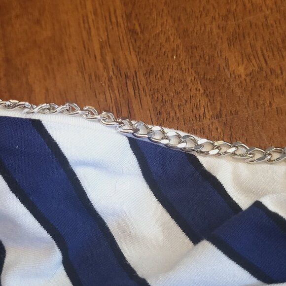 White House Black Market ~ Sz S ~ Chain Lined ~ Tube Top ~ NWT - Picture 3 of 9